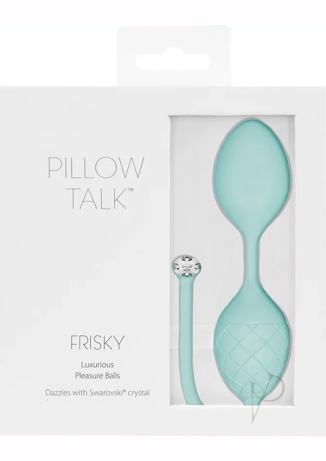 Pillow Talk Luxurious Pleasure Balls Silicone Kegel Balls | Pillowtalk Female Sex Toys