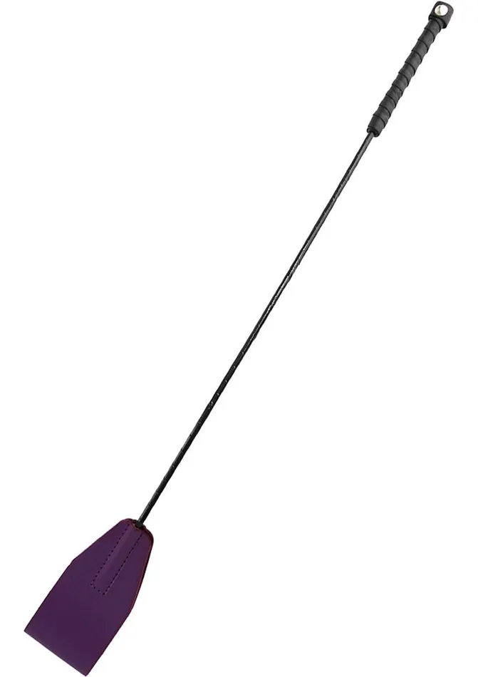 Restraints | Rouge Rouge Fifty Times Hotter Leather Riding Crop