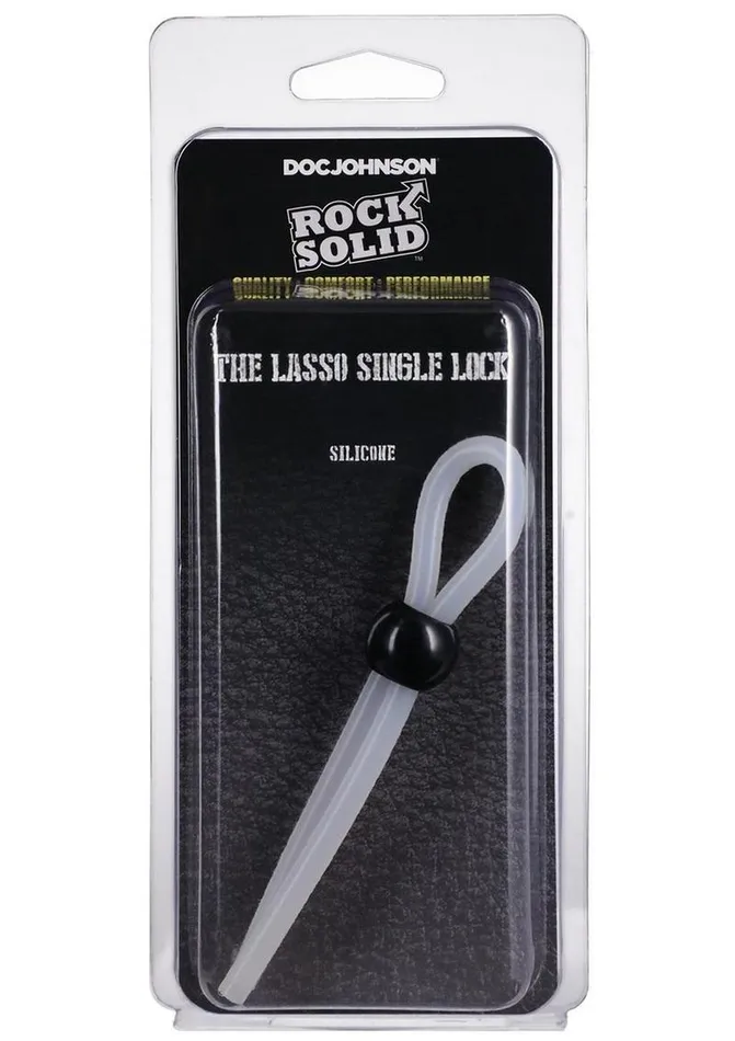 Rock Solid Rock Solid The Lasso Single Lock Adjustable Silicone Cock Ring | Male Sex Toys Rock Solid Rock Solid The Lasso Single Lock Adjustable Silicone Cock Ring | Male Sex Toys