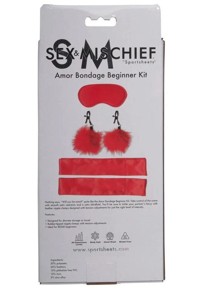Sex and Mischief Couples | Sex and Mischief Amor Bondage Beginner Kit