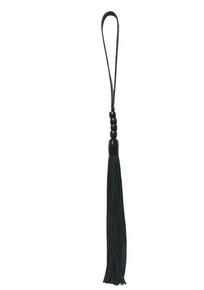 Sex and Mischief Male Sex Toys | Sex and Mischief Beaded Flogger Noir Whip