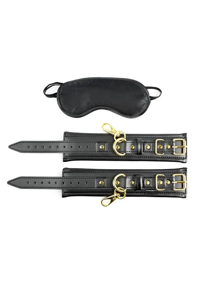 Sportsheets Couples Cuffs and Blindfold Set Special Edition