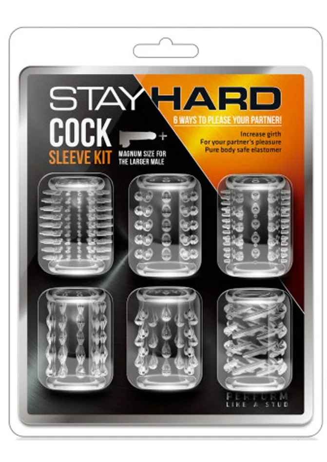 Stay Hard Male Sex Toys | Stay Hard Cock Sleeve Kit Stay Hard Male Sex Toys | Stay Hard Cock Sleeve Kit