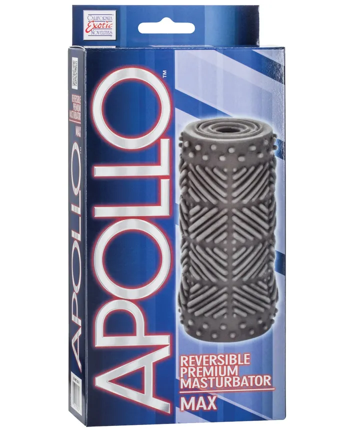 Apollo Male Sex Toys Apollo Max Reversible Premium Masturbator Grey