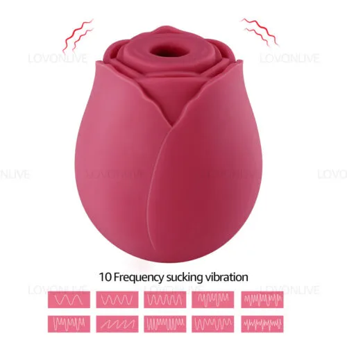 Female Sex Toys | fapdale Multispeed Sucking Rose Vibrator