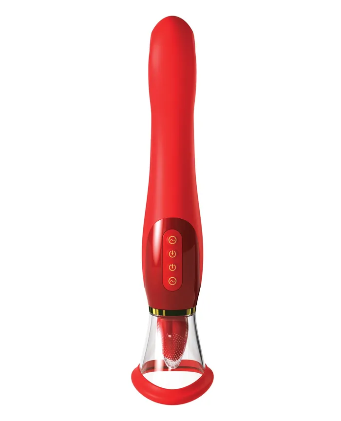 Vibrators | Fantasy for Her Ultimate Pleasure 24K Gold Seasonal Luxury Edition w/Travel Bag Luxury Box - Red - Fantasy For Her Vibrators | Fantasy for Her Ultimate Pleasure 24K Gold Seasonal Luxury Edition w/Travel Bag Luxury Box - Red - Fantasy For Her